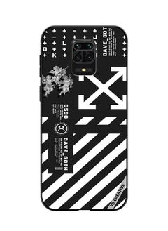 VR CREATIVE Protective Case Cover For Xiaomi Mi Note 10 Lite 5G Dave Goth Logo Design Multicolour  - Image 1