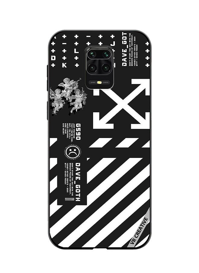 VR CREATIVE - Protective Case Cover For Xiaomi Mi Note 10 Lite 5G Dave Goth Logo Design Multicolour - Image 1