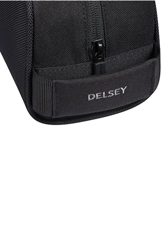 DELSEY Paris Picpus 1 Compatment Men Pouch - Black  - Image 4
