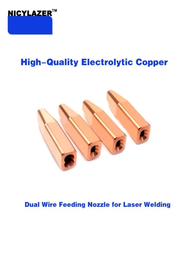 2.0mm Dual Copper Nozzle Dedicated for Handheld Laser Welding Machines - Image 2
