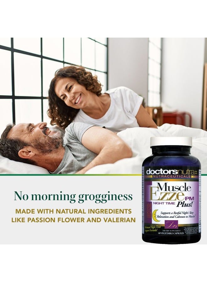 Doctors Nutra Nutraceuticals كبسولات مصل إيز PM بلس لوقت النوم - عبوة من 3 مع الميلاتونين، فاليريان، البابونج، بلسم الليمون - Image 4