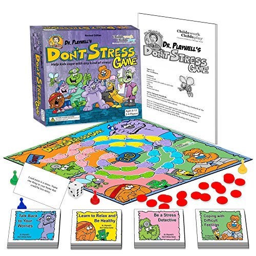 Childswork Childsplay Dr. PlayWell's Don't Stress Game: Helps Kids Cope with Any Kind of Stress! - Image 5