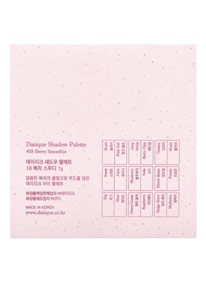 DASIQUE Dasique, Eye Shadow Palette, 18 Berry Smoothie, 1 Count  - Image 3