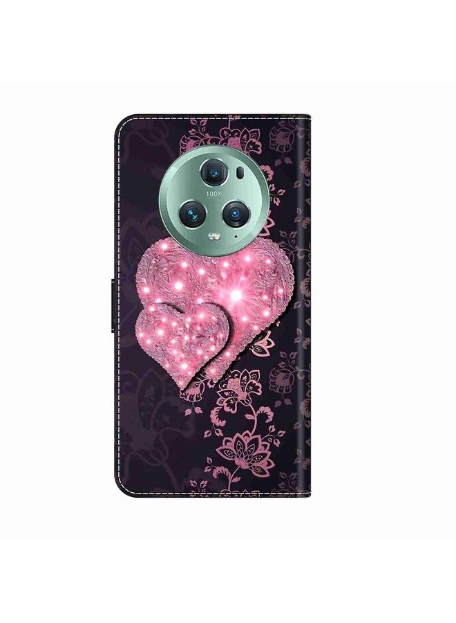 اس-توب جراب هاتف Honor Magic5 Pro Crystal 3D واقي من الجلد المقاوم للصدمات - Image 3