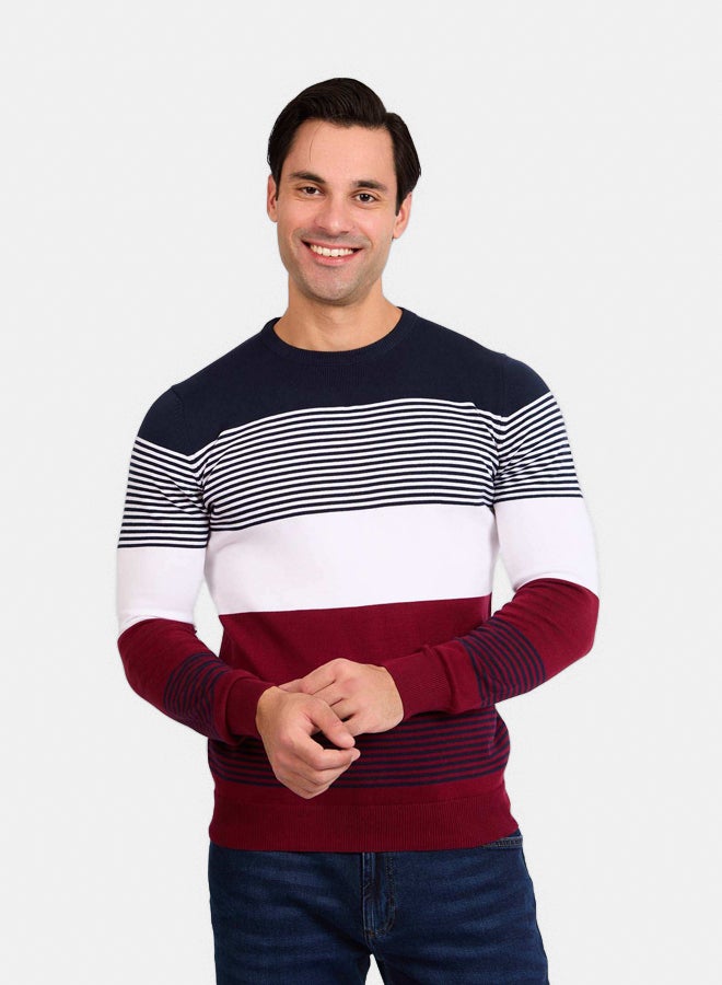 DALYDRESS Men Regular Fit Pullover - Red 