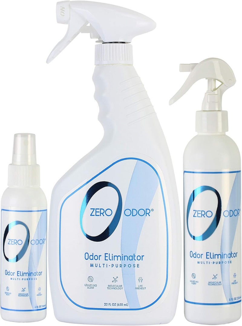 Zero Odor ZOG 1025 General Household Basic Deodorizer Kit - 3 Piece Set - Image 1