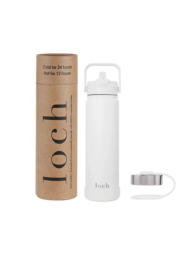 LOCH 650 ml Pearl White Monochrome Bottle