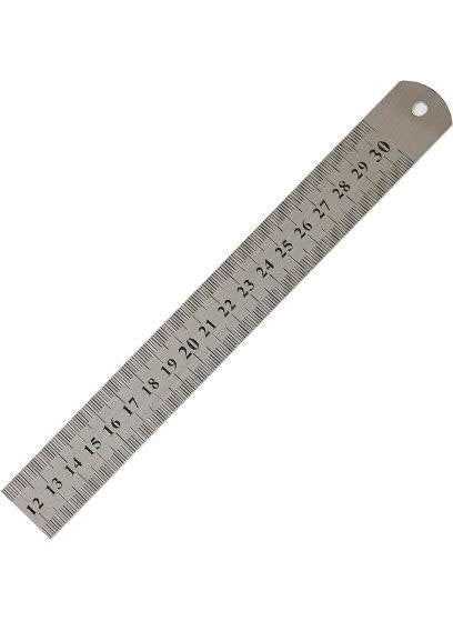 Double Sided Steel Ruler 300 x 25 mm - pzsku/Z2FBB590AADC6EB7A371DZ/45/_/1737209854/3a079c1b-f8e3-4d04-80fd-49be99f110fa