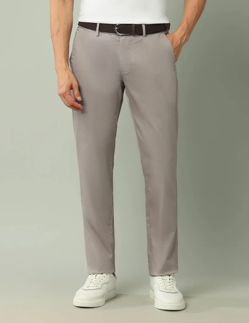 Arrow Mid Rise Slim Fit Trousers
