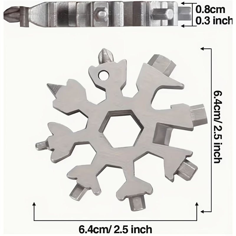 18 In 1 Multi Tool Screwdriver Wrench Bottle Opener Heavy Duty Alloy Portable Outdoor Repair EDC Gift - Image 2