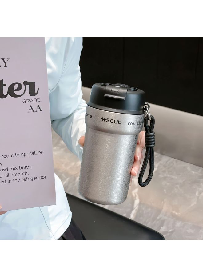 316 Stainless Steel Double Drink Coffee Thermos Cup Portable Insulated Cold Water Cup Gift Cup Simple And Stylish