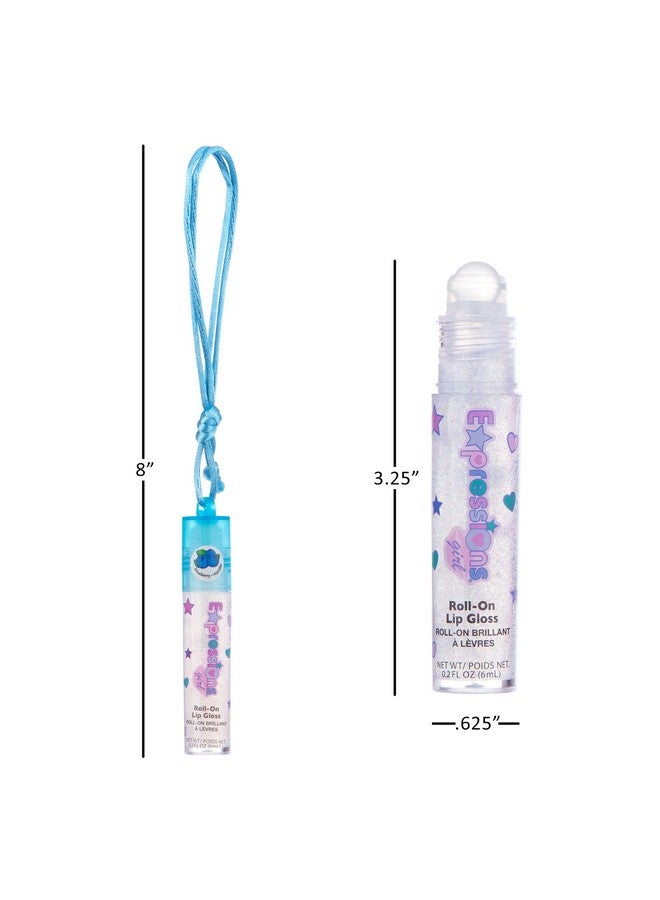 Expressions 12pc Lip Gloss Necklace, Fruit Flavored Lip Gloss Set, Lip Gloss Value Pack, Teen Girls Party Favors, Non Toxic Lip Gloss Necklaces For Girls - Image 3