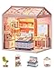 Kisoy DIY Miniature House Kit Tiny House Kit with Furniture and LED Light Mini Blocks Model Kit Sets DIY CraftsHobbies Toys for AdultsBeauty Store - Image 2