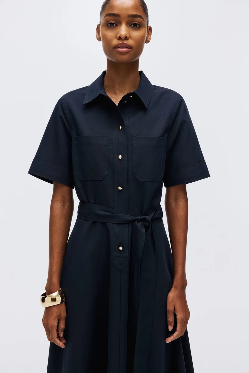 H&M Short-sleeved shirt dress