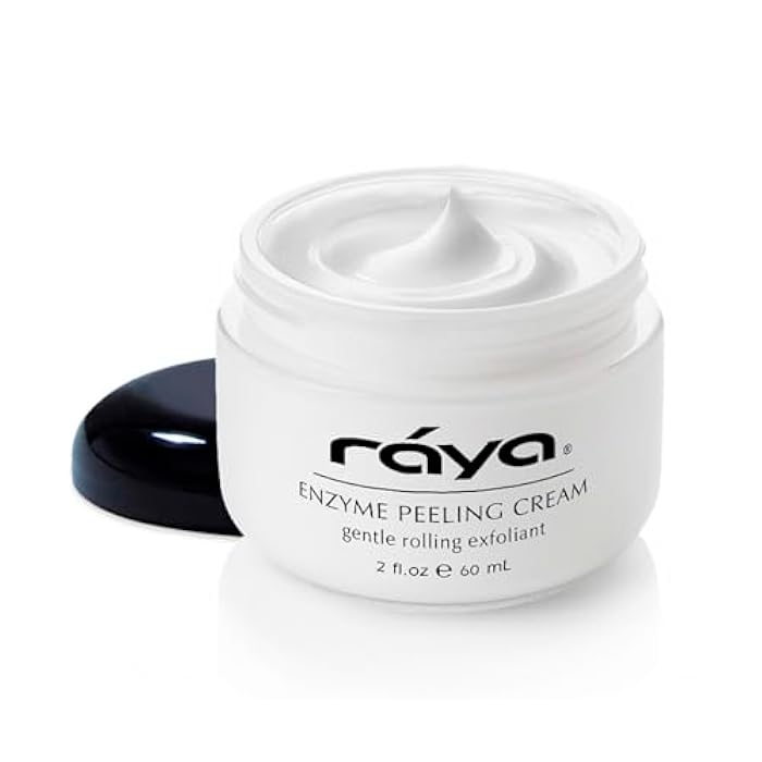 RAYA Enzyme Peeling Facial Cream (109) | Gentle, Exfoliating Treatment for Sensitive Skin | Cleanses, Polishes, and Improves Complexion - Image 1
