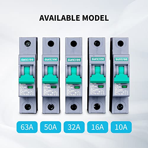 Renogy Suntree 16 Amp Single-Pole DC Circuit Breaker for Off-Grid Solar System, PV Combiner Box, Breaker Box - Image 5