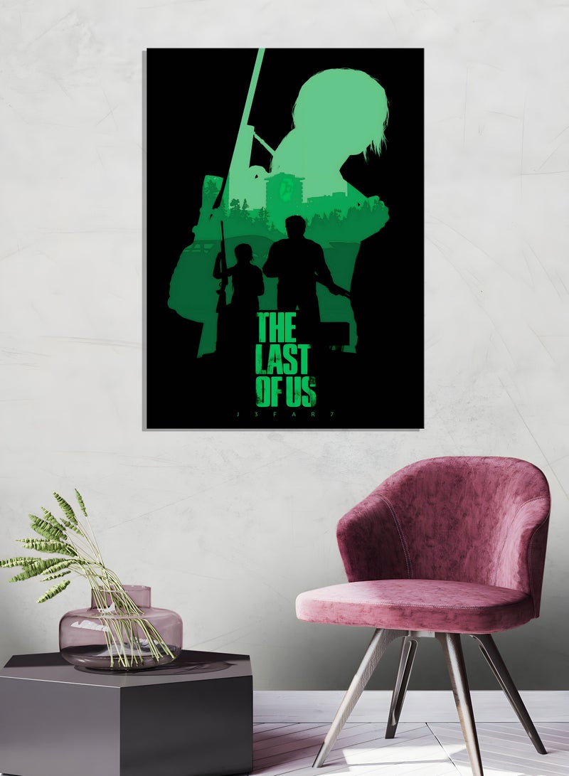 مودكلاس لوحة  ذا لاست أوف أس جدارية باطار خشبي - Image 1