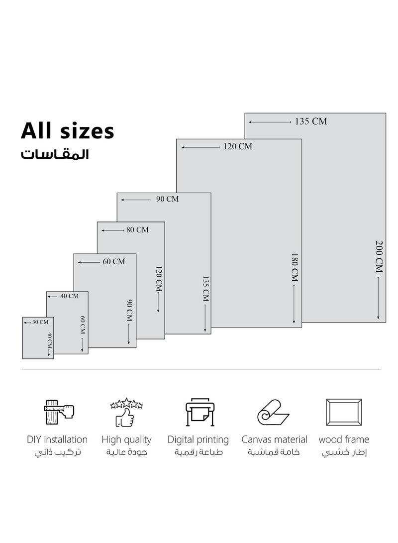 مودكلاس لوحة  ذا لاست أوف أس جدارية باطار خشبي - Image 4