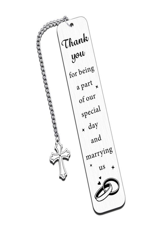 FOOZDEEVAAQ Officiant Gifts for Wedding Day Thank You Gifts for Wedding Officiant Proposal Gift for Men Women Master of Ceremonies Bridal Shower Wed Planner Guest Preacher Pastor Minister Appreciation Anniversary - Image 1
