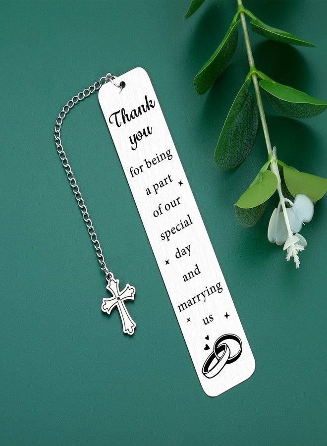 FOOZDEEVAAQ Officiant Gifts for Wedding Day Thank You Gifts for Wedding Officiant Proposal Gift for Men Women Master of Ceremonies Bridal Shower Wed Planner Guest Preacher Pastor Minister Appreciation Anniversary - Image 2