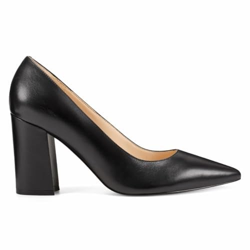 Nine West Women's Astoria9x9 Pump, Black Leather, 9.5 - Image 1