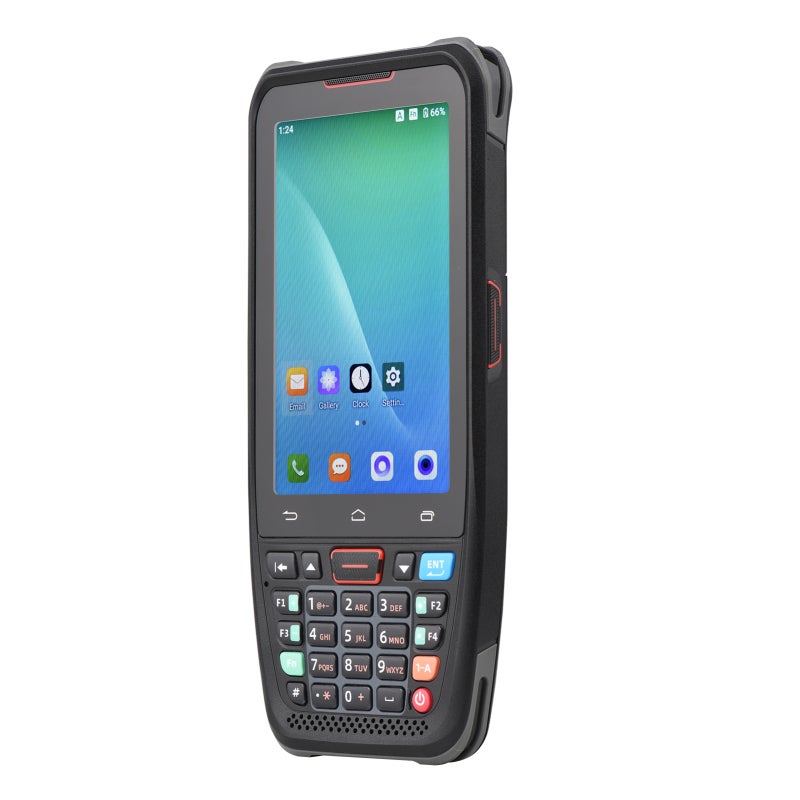 Handheld Android PDA 4.0Inch TN Display 3GB+32GB Memory - 1D/2D Barcode Scanner With Fill Light IP66 Waterproof 4500mAh Battery for Inventory Management Data Collection - Image 1