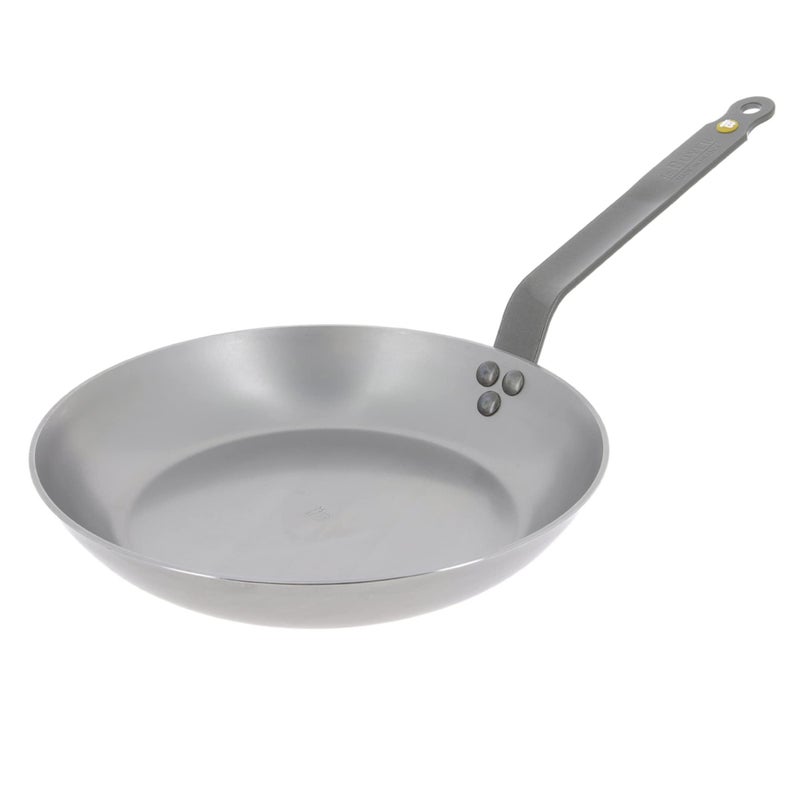 de Buyer MINERAL B Carbon Steel Omelette Pan - 9.5” - Naturally Nonstick - Made in France - Image 1