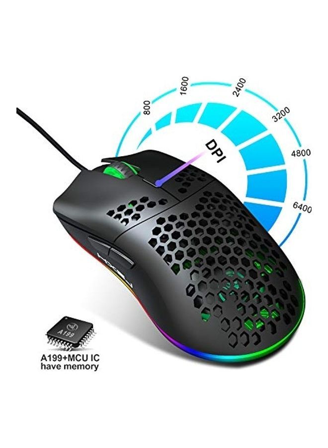 NIBEMINENT USB Gaming Mouse - wired  - Image 3