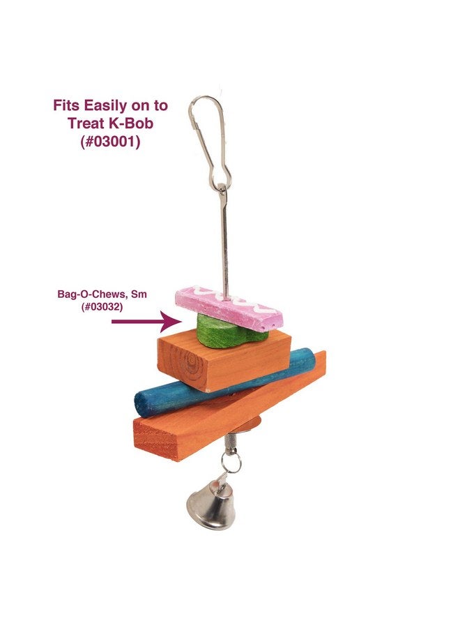 وير مانيوفاكتشارينج أكياس مضغ صغيرة من خشب الصنوبر من Ware Manufacturing للحيوانات الأليفة، حجم صغير - عبوة من 12 قطعة - Image 4