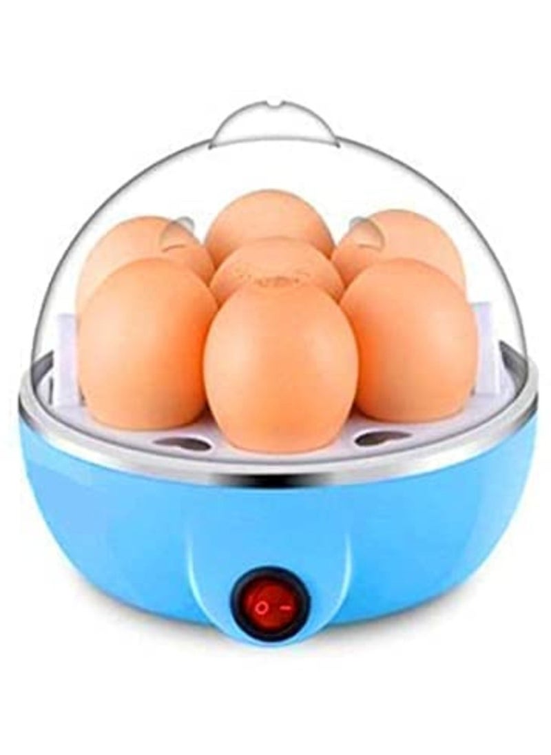 Raxoom - Egg Boiler Electric Automatic Off 7 Egg Poacher for Steaming, Cooking Also Boiling and Frying, Multi Colour - Image 1