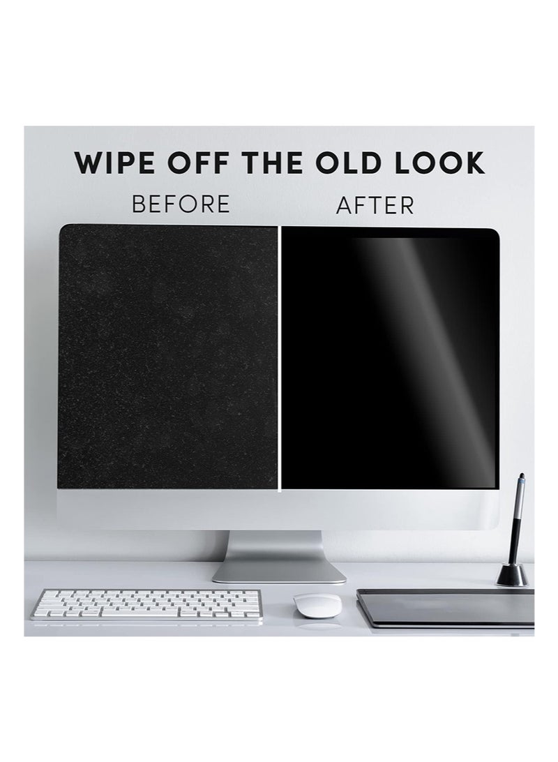 Opula 150ml Screen Cleaning Kit，Screen Cleaning Spray and Wipes，Computer Screen Cleaner，TV Screen Cleaner for Smart TVs and Monitors，Laptops，MacBooks，iPads and Electronic Devices - Image 2