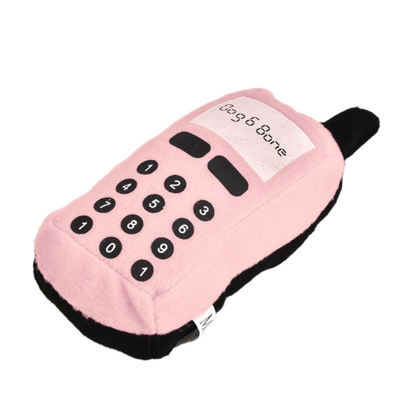 Interactive Plush Dog Chew Toy with Sound Cleaning Teeth Fun in Roseate Color - Image 4