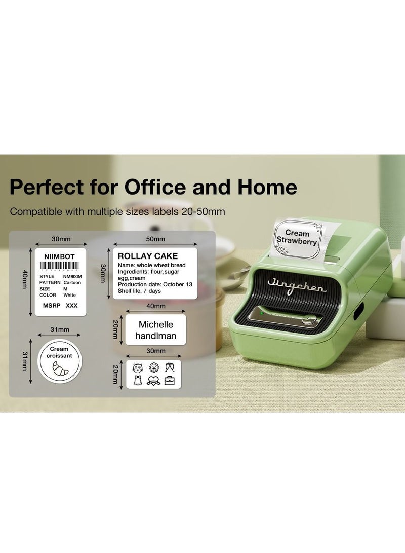 NIIMBOT Niimbot B21 Portable Wireless BT Thermal Label Maker Sticker Printer with Rfid Recognition Great for Supermarket Clothing Jewelry Retail  - Image 2