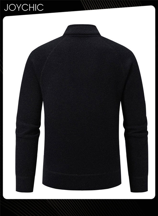 Joychic سويت شيرت دافئ للرجال لفصل الخريف والشتاء - Image 1