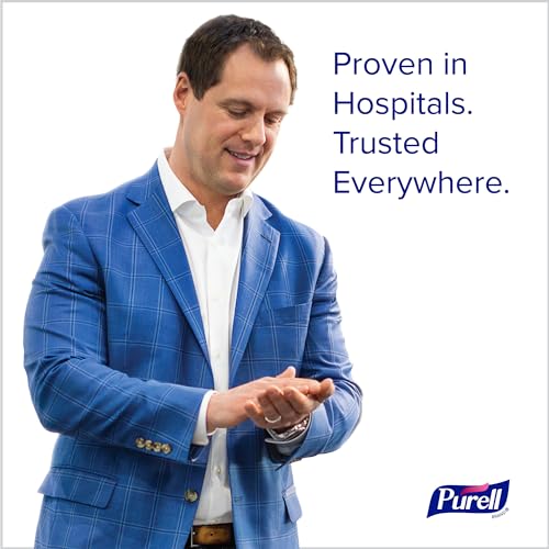 Purell جل مطهر اليدين المتقدم من PURELL برائحة منعشة، 12 أونصة سائلة زجاجة مضخة (عبوة من 12) - 3659-12 - Image 2