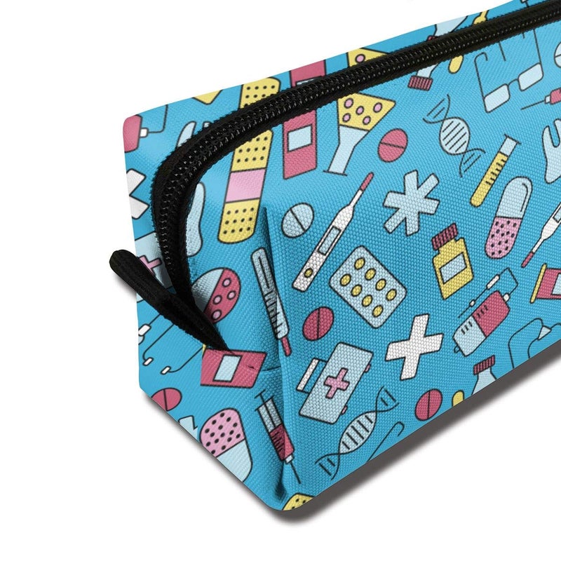 YISHOW Nurse Equipment Makeup Bag Adorable Travel Cosmetic Toiletry Organizer Case for Women - Image 2