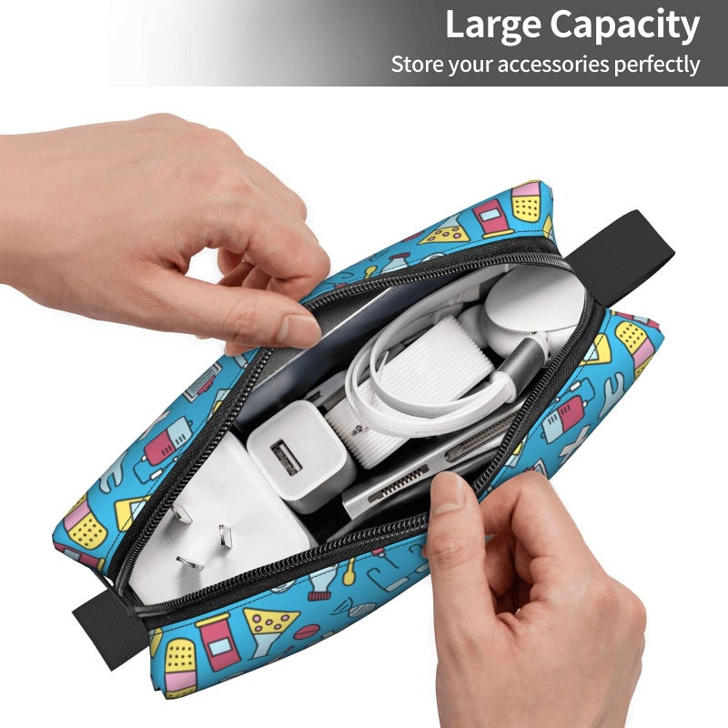 YISHOW Nurse Equipment Makeup Bag Adorable Travel Cosmetic Toiletry Organizer Case for Women - Image 5