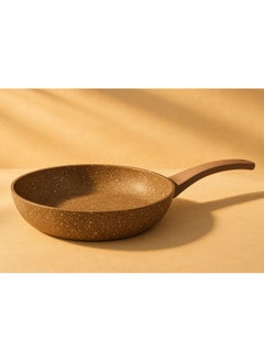 OMS OMS Non Stick 26 cm Brown - Granite Frypan-Made in Turkey 