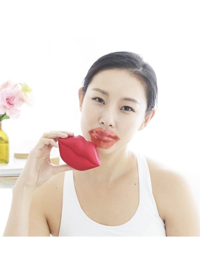 KOCOSTAR Plumping Rose & Collagen Lip Mask for Dry Lips, 20-Pack – Hydrate, Rejuvenate, & Nourish Lips – Hypoallergenic, Cruelty Free, & Paraben Free Lip Care Hydrogels with Natural Ingredients by KOCOSTAR - Image 3