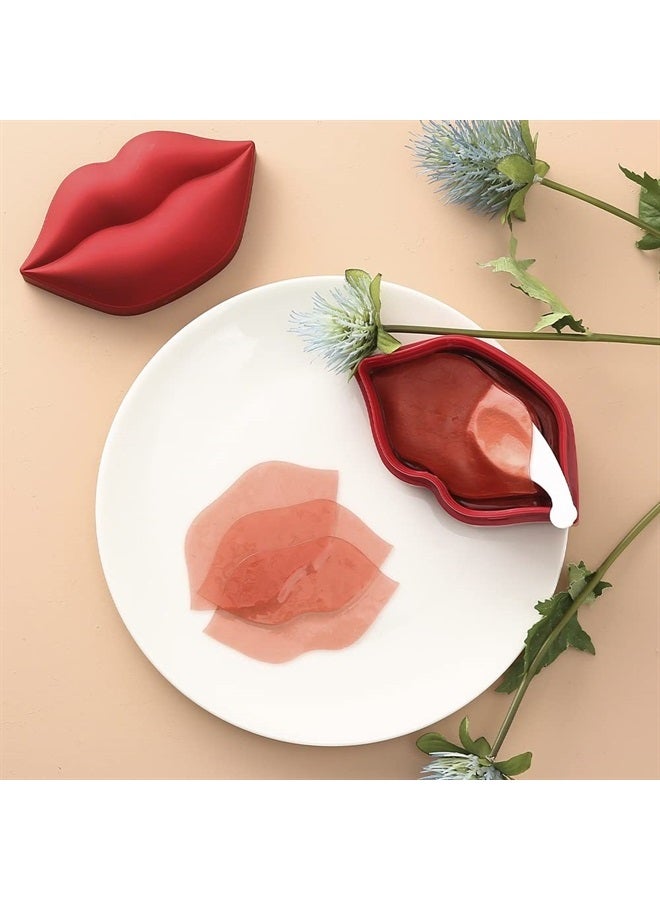 KOCOSTAR Plumping Rose & Collagen Lip Mask for Dry Lips, 20-Pack – Hydrate, Rejuvenate, & Nourish Lips – Hypoallergenic, Cruelty Free, & Paraben Free Lip Care Hydrogels with Natural Ingredients by KOCOSTAR - Image 2