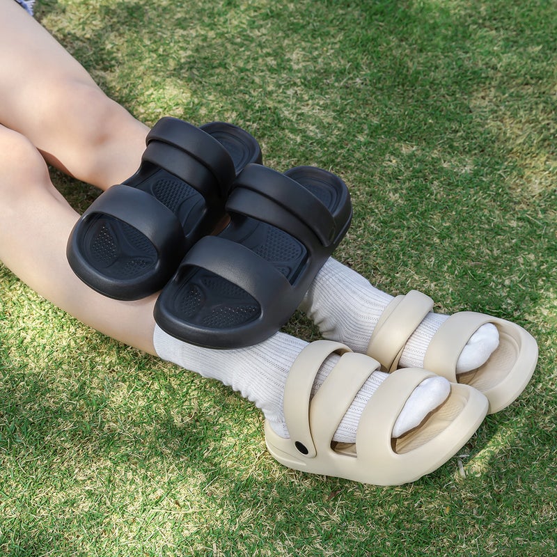 Lidani Driving Slippers for Men, Summer Outdoor EVA Sandals with Non-Slip Sole and Height-Increasing Design - Image 3