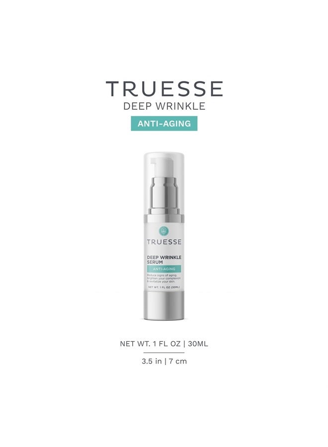 TRUESSE Deep Wrinkle Serum - Wrinkle Cream for Face - Anti Wrinkle Serum - Face Serum for Women - Ayurveda for Wrinkles, 1 fl oz… - Image 3