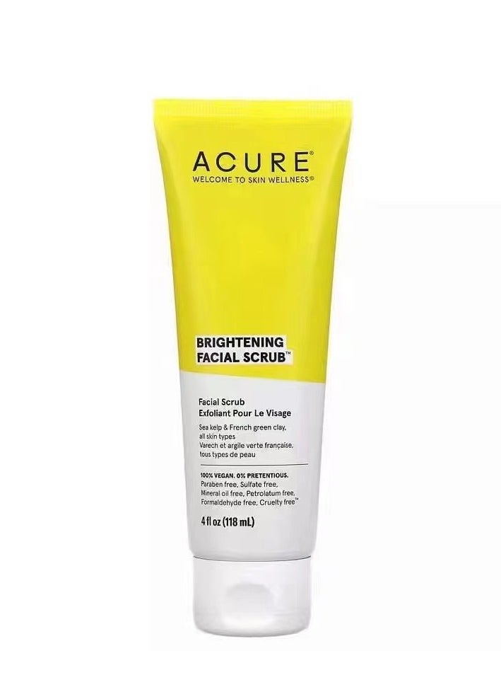 Acure - Brightening Facial Scrub 118ml - Image 1