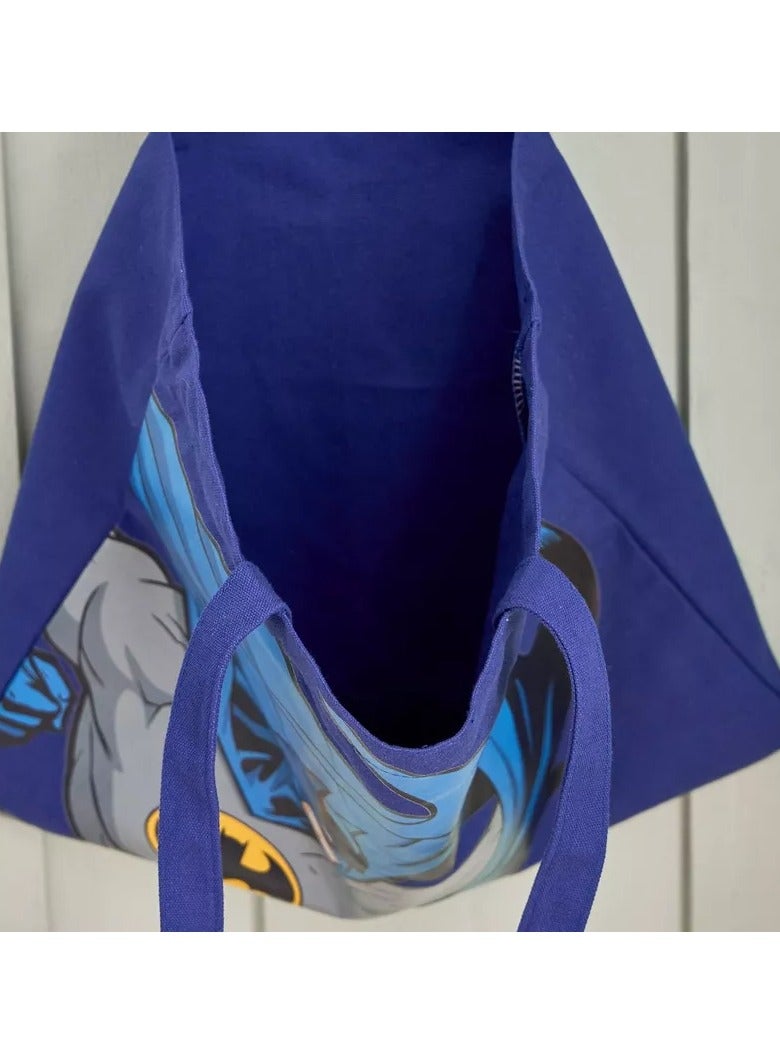 Home Box Batman Cotton Canvas Shopping Bag - 34x39 cm - Image 4