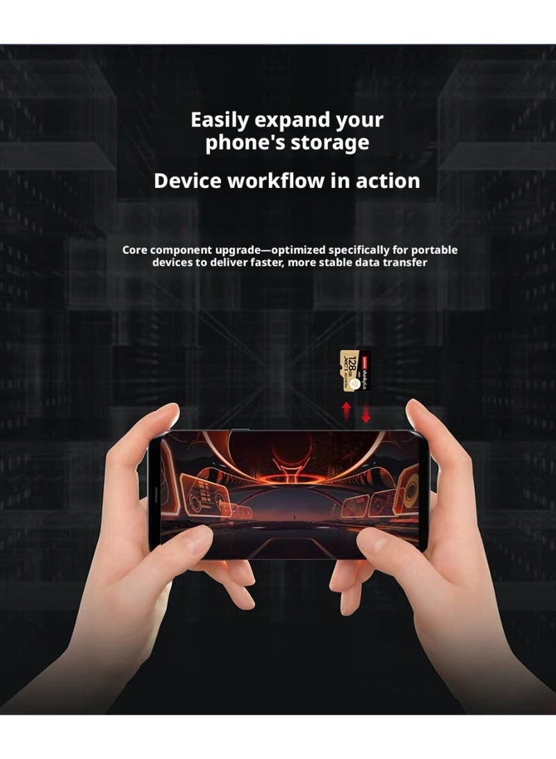 Lenovo thinkplus Platinum Edition 128GB U3 High-Speed TF Card, 130MB/s Read Speed, Universal Memory Card for Surveillance, Dash Cam, Mobile Phone, Drone 128 GB - Image 5