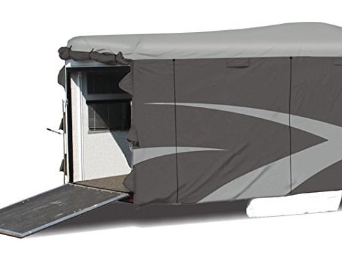 ADCO 52255 Designer Series SFS Aqua Shed 5th Wheel RV Cover - 31'1" - 34' ,Gray - Image 2
