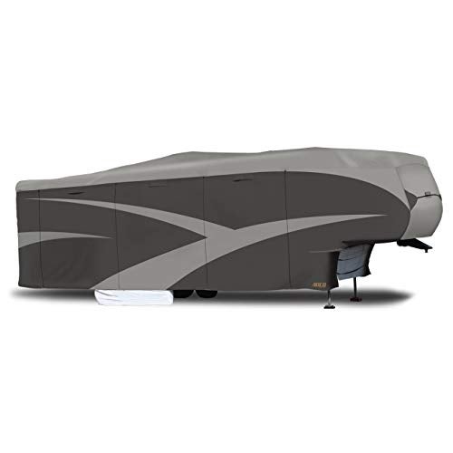 ADCO 52255 Designer Series SFS Aqua Shed 5th Wheel RV Cover - 31'1" - 34' ,Gray - Image 1