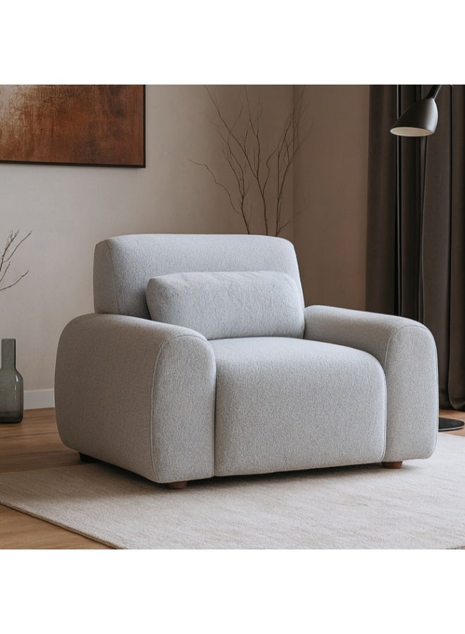 Baytonia Elite Single Sofa - Gray - Image 1
