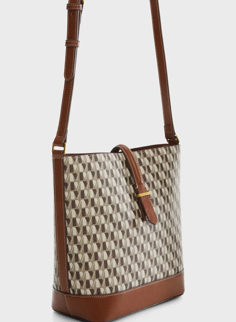 MANGO Ivan Tote