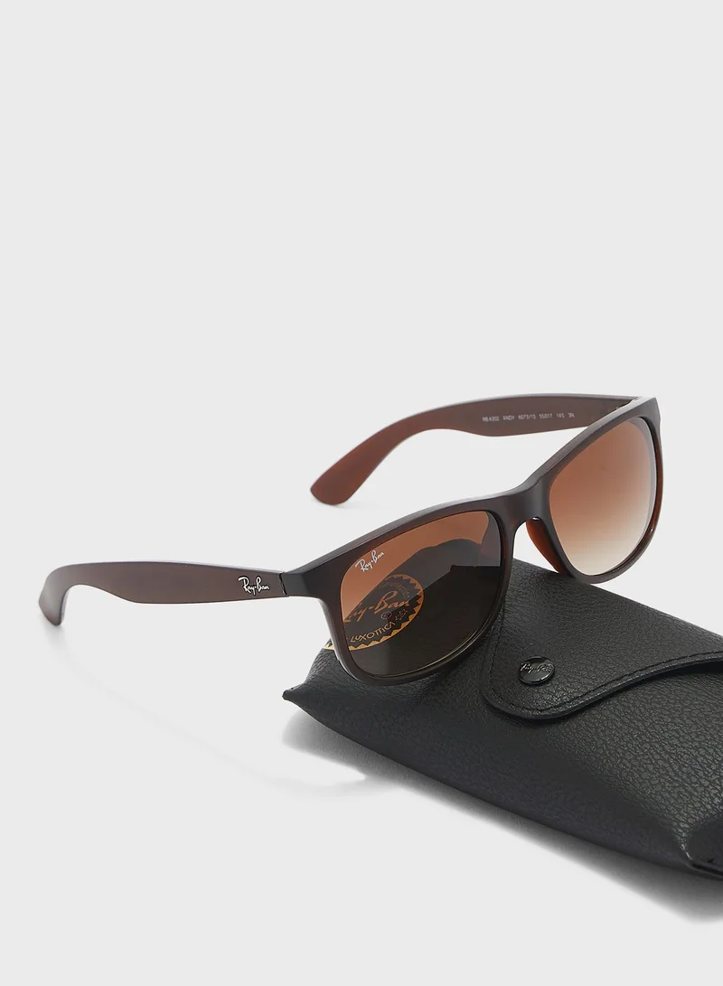 Ray-Ban 0Rb4202 Andy Square Sunglasses